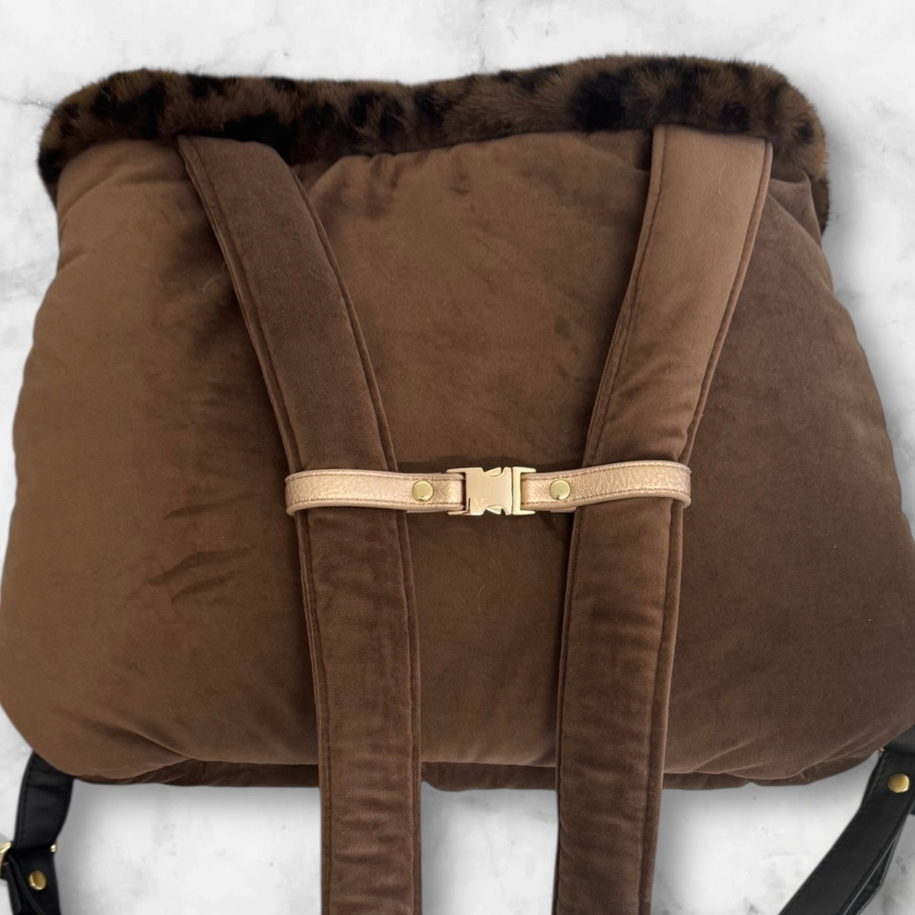 Sac de transport pour chien ventral personnalisé