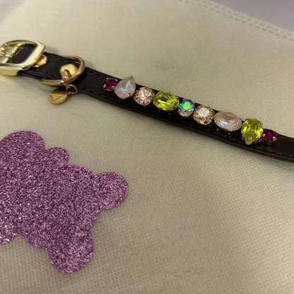 collier chihuahua swarovski